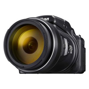 Nikon Coolpix P1000 Noir - Appareil photo 16 MP - Zoom optique 125x - Vidéo 4K UHD/30p - HDMI - USB - Ecran ACL 3.2" orientable - Wi-Fi - Bluetooth 4.1