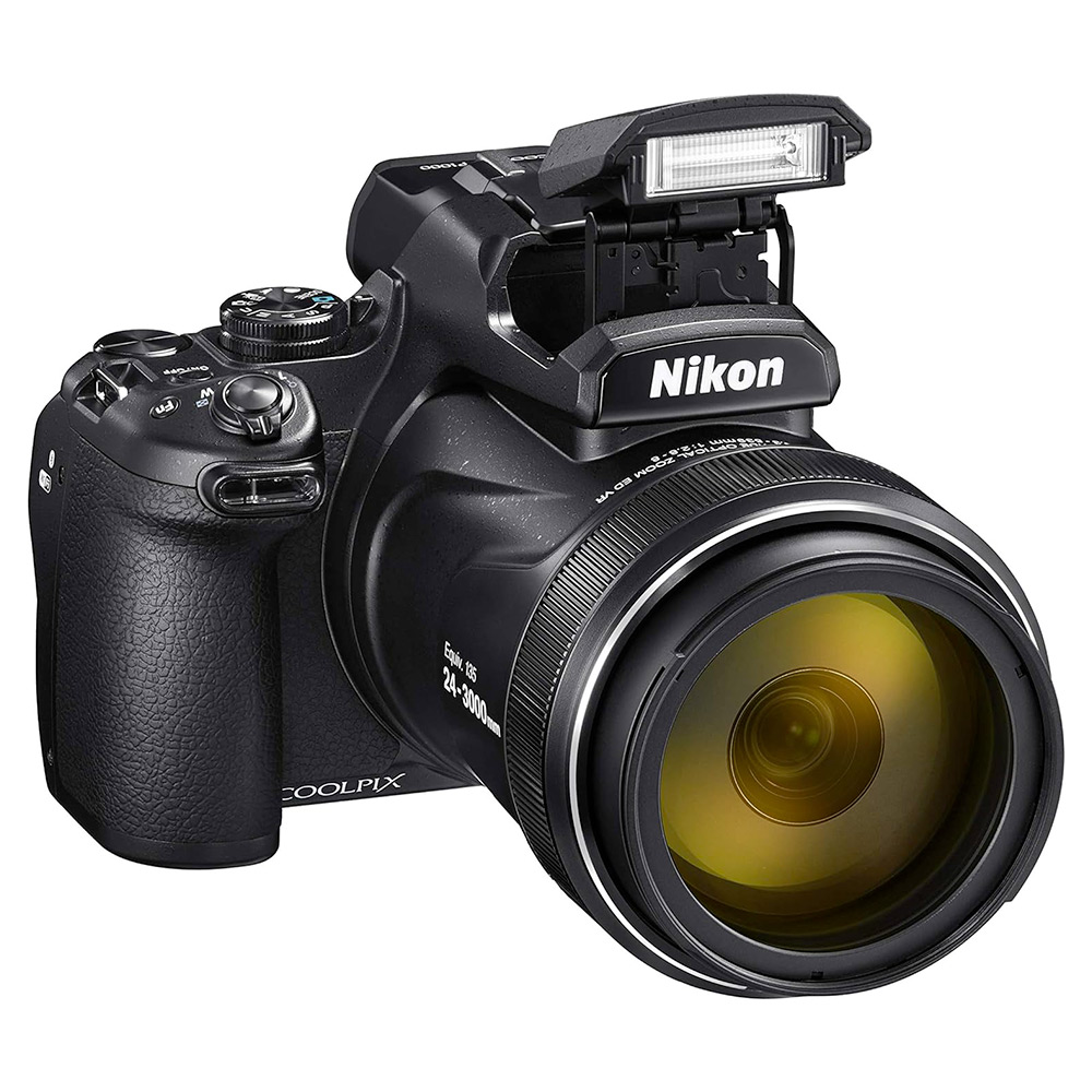 Nikon-Coolpix-P1000-Noir—Appareil-photo-16-MP—Zoom-optique-125x—Vidéo-4K-UHD-30p—HDMI—USB—Ecran-ACL-3.2′-orientable—Wi-Fi—Bluetooth-4.1-5 Nikon Coolpix P1000 Noir - Appareil photo 16 MP - Zoom optique 125x - Vidéo 4K UHD/30p - HDMI - USB - Ecran ACL 3.2" orientable - Wi-Fi - Bluetooth 4.1