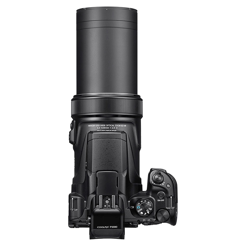 Nikon-Coolpix-P1000-Noir—Appareil-photo-16-MP—Zoom-optique-125x—Vidéo-4K-UHD-30p—HDMI—USB—Ecran-ACL-3.2′-orientable—Wi-Fi—Bluetooth-4.1-6 Nikon Coolpix P1000 Noir - Appareil photo 16 MP - Zoom optique 125x - Vidéo 4K UHD/30p - HDMI - USB - Ecran ACL 3.2" orientable - Wi-Fi - Bluetooth 4.1