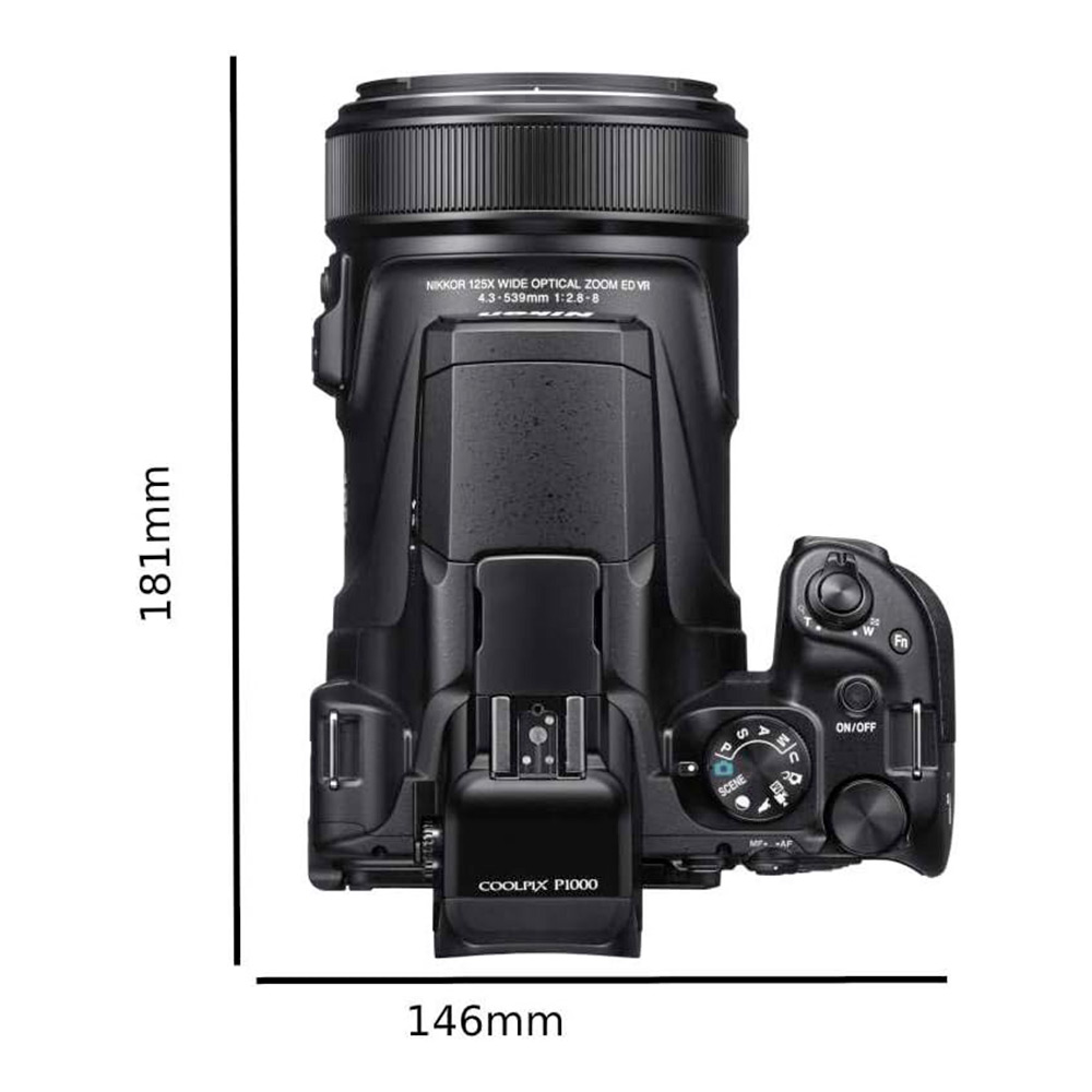 Nikon-Coolpix-P1000-Noir—Appareil-photo-16-MP—Zoom-optique-125x—Vidéo-4K-UHD-30p—HDMI—USB—Ecran-ACL-3.2′-orientable—Wi-Fi—Bluetooth-4.1-7 Nikon Coolpix P1000 Noir - Appareil photo 16 MP - Zoom optique 125x - Vidéo 4K UHD/30p - HDMI - USB - Ecran ACL 3.2" orientable - Wi-Fi - Bluetooth 4.1