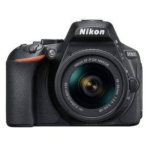 Nikon D5600 + AF-P DX NIKKOR 18-55mm VR - Appareil photo 24.2 MP - Vidéo Full HD - Écran tactile - Wi-Fi - Bluetooth + AF-P DX NIKKOR 18-55mm f/3.5-5.6G VR