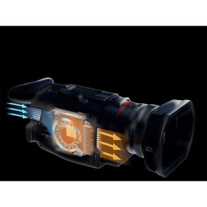 Panasonic HC-X1500 - Appareil Photo Caméscope semi-professionnel 4K UHD - 8.29 mégapixels - Grand-angle 25 mm - Zoom optique 24x - Stabilisateur Hybrid O.I.S. - Viseur électronique - Wi-Fi