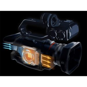 Panasonic HC-X2000 - Appareil Photo Caméscope semi-professionnel 4K UHD - 8.29 MP - Grand-angle 25 mm - Zoom optique 24x