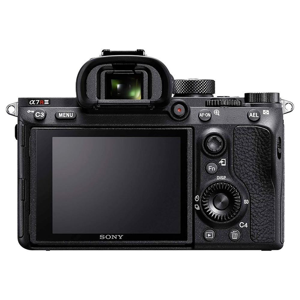 Sony-Alpha-7R-III—Appareil-photo-hybride-plein-format-42.4-MP—Ecran-3′-tactile-inclinable—Viseur-OLED-Quad-VGA—Vidéo-4K—Wi-Fi-Bluetooth-NFC-(boîtier-nu)-2 Sony Alpha 7R III - Appareil photo hybride plein format 42.4 MP - Ecran 3" tactile inclinable - Viseur OLED Quad-VGA - Vidéo 4K - Wi-Fi/Bluetooth/NFC (boîtier nu)