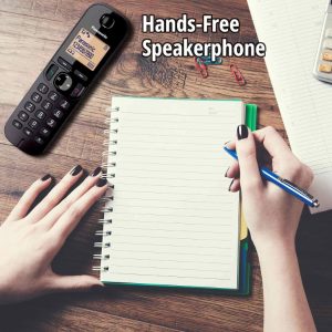 TELEPHONE PANASONIC KX-TGC223 TRIO NOIR - Téléphone Panasonic Trio Sans Fil Avec Répondeur Noir Kx-Tgc223