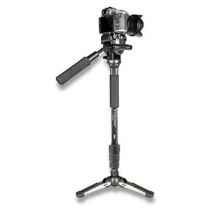Trépied d'appareil photo Yunteng 288 +, monopode VCT-288, rotation à 360 degrés, télescopique, 1/4 "3/8", vis pour Sony, Canon, Nikon - YUNTENG TRIPIED CAMERA VCT-288