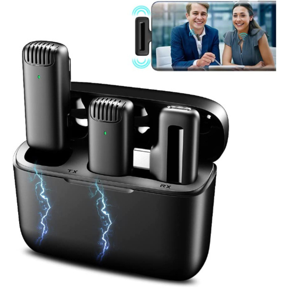 WIRELESS MICROPHONE MICRO CRAVATE SANS FIL J13-L iPHONE – 2