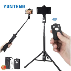 Trépied pour téléphone Yunteng vct-1688 avec trépied (noir) - YUNTENG TRIPIED CAMERA VCT-1688