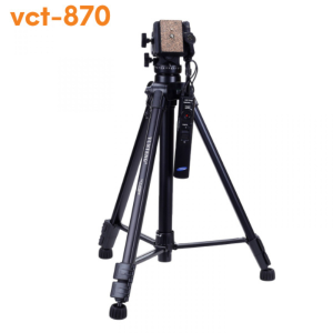 Trépied Vidéo à Tête Fluide Panoramique Avec Télécommande - YUNTENG VCT-870 TRIPIED CAMERA