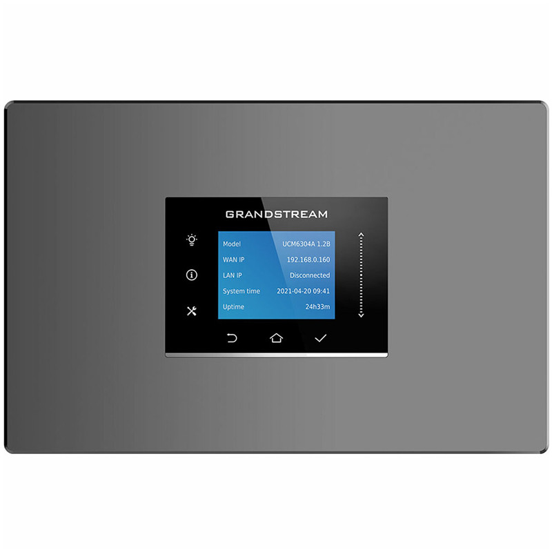 grandstream-ucm6304a GrandStream UCM6304A - iP PBX Solutions de communication et de collaboration unifiée – 1 000 extensions et 150 appels simultanés Grandstream UCM6304A
