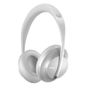 Bose Noise Cancelling Headphones 700 Argent - Casque circum-aural sans fil Bluetooth et NFC avec Assistant Google et étui de transport