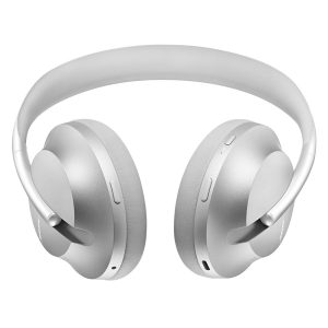 Bose Noise Cancelling Headphones 700 Argent - Casque circum-aural sans fil Bluetooth et NFC avec Assistant Google et étui de transport