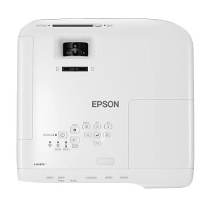 Epson EB-FH52 - Vidéoprojecteur professionnel 3LCD - Full HD 1080p - 4000 Lumens - 240 Hz - HDMI/VGA/USB - Wi-Fi/Miracast - HP 16 Watts