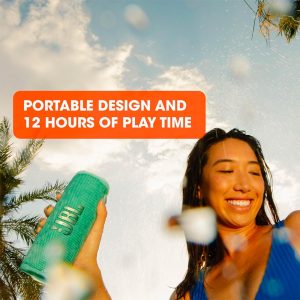 JBL Flip 6 - Enceinte portable sans fil Bluetooth 5.1 - 30 Watts - Etanche (IP67) - Autonomie 12 heures