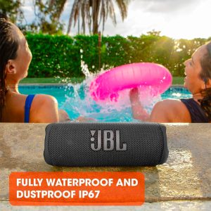 JBL Flip 6 - Enceinte portable sans fil Bluetooth 5.1 - 30 Watts - Etanche (IP67) - Autonomie 12 heures