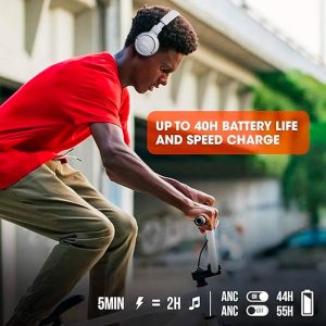 JBL Tune 510BT Noir - Casque supra-auriculaire fermé sans fil - Bluetooth 5.0 - Commandes/Micro - Autonomie 40h - Pliable