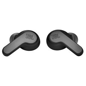 JBL Wave 200TWS Noir - Écouteurs intra-auriculaires True Wireless - Bluetooth 5.0 - Commandes/Micro - Autonomie 5h + 15h - Boîtier charge/transport - IPX2