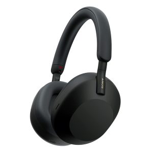 Sony WH-1000XM5 Casque circum-aural fermé sans fil - Réduction de bruit active - Bluetooth/NFC - LDAC - Hi-Res Audio - Commandes tactiles - Micro