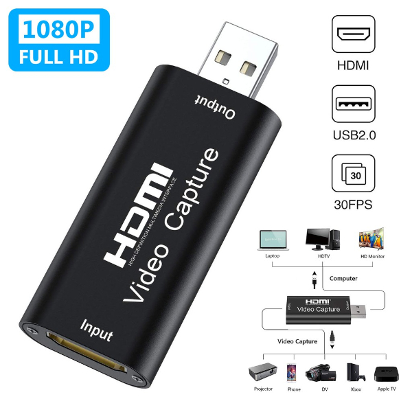 video capture simple-3 HDMI VIDEO CAPTURE BOITE NOIR / RS-HDCAP - Carte d'acquisition vidéo HDMI USB 3.0