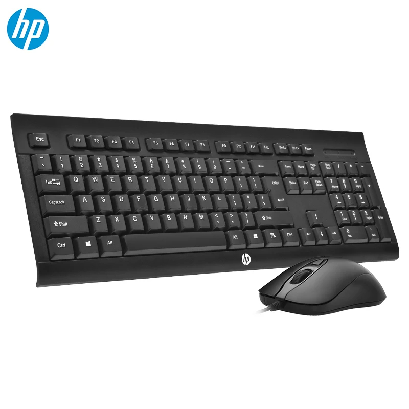 HP CLAVIER ORDINATEUR AVEC FIL+SOURIS HP Km100 ORIGINAL HP CLAVIER ORDINATEUR AVEC FIL+SOURIS HP Km100 ORIGINAL