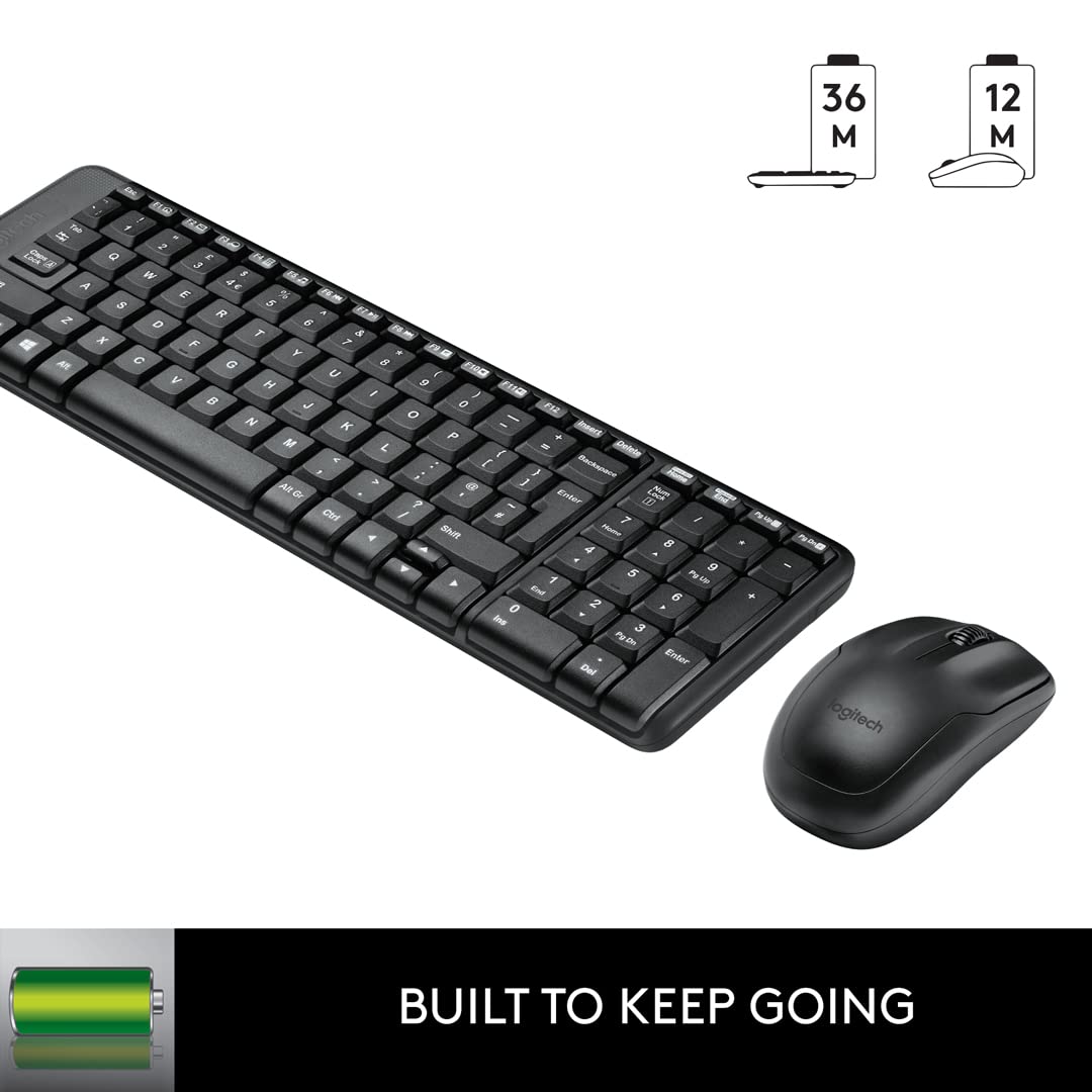 CLAVIER ORDINATEUR LOGITECH MK215 ORIGINAL CLAVIER ORDINATEUR LOGITECH MK215 ORIGINAL