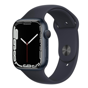 Apple Watch Series 7 GPS Aluminium Midnight Sport Band 45mm