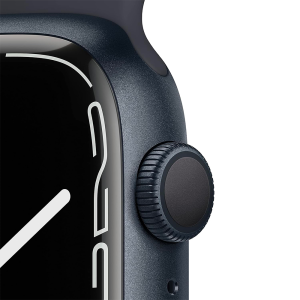 Apple Watch Series 7 GPS Aluminium Midnight Sport Band 45mm