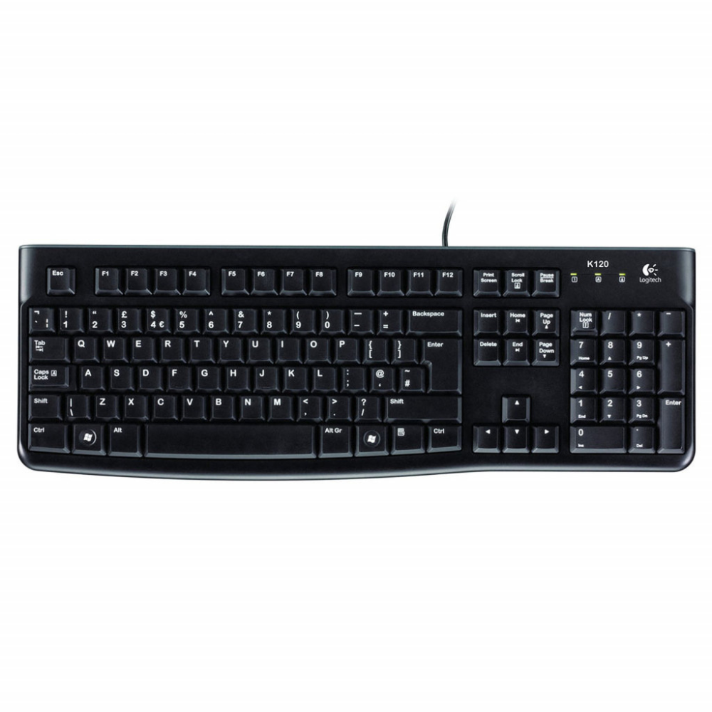 LOGITECH CLAVIER AVEC FIL K120 ORIGINAL-1 LOGITECH CLAVIER AVEC FIL K120 ORIGINAL