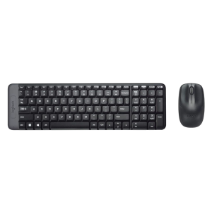 LOGITECH SOURIS + CLAVIER SANS FIL ORDINATEUR MK220