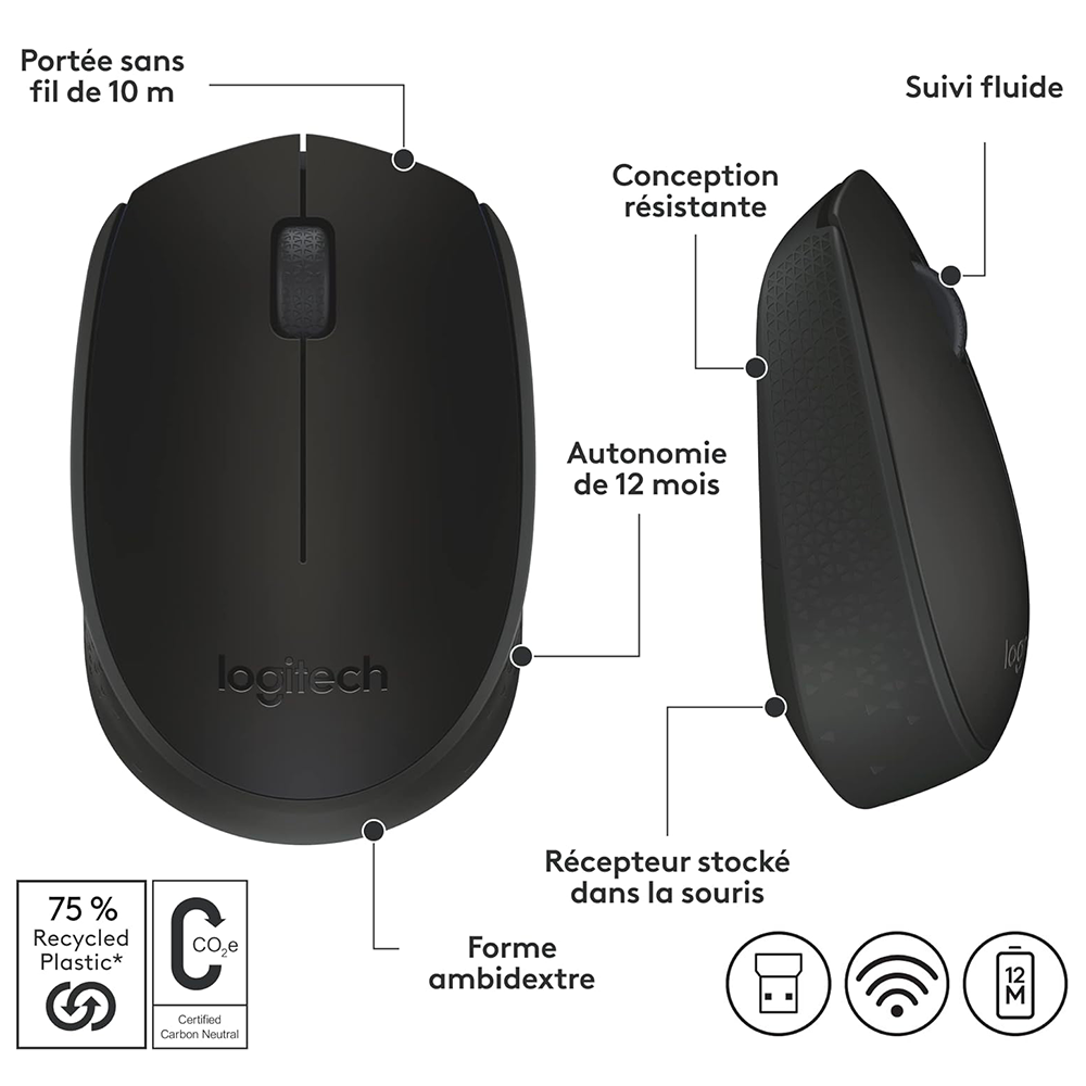 LOGITECH-SOURIS-SANS-FIL-M171-ORIGINAL-8 LOGITECH SOURIS SANS FIL M171 ORIGINAL