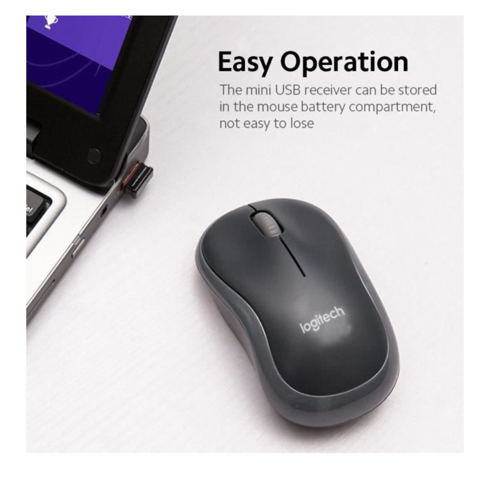 LOGITECH SOURIS SANS FIL M186 ORIGINAL-2