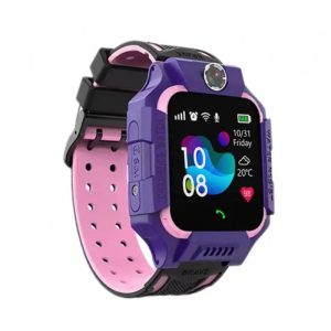 Montre connectée pour enfants 4G avec Appareil photo, fonction d'appel et GPS (rose/Bleu) OTEETO KS2 KIDS SMART WATCH