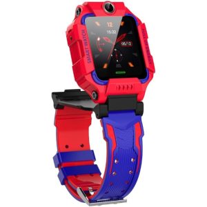 Montre connectée pour enfants 4G avec Appareil photo, fonction d'appel et GPS (rose/Bleu) OTEETO KS2 KIDS SMART WATCH