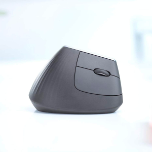 Souris sans fil ergonomique - droitier - capteur laser 4000 dpi pour Ipad, Imac et Macbook- 4 boutons -Logitech MX Vertical Original Souris sans fil ergonomique