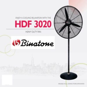 VENTILATEUR BITATONE INDUSTRIEL SUR PIED FER HDF-3020