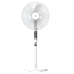 VENTILATEUR SUR PIED GLOBAL AIR BLANC 18 AVEC TELECOMMANDE
