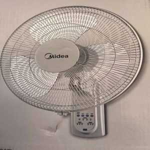 VENTILATEUR MIDEA MURAL AVEC COMMANDE 18″– BLANC PW40 -6HW