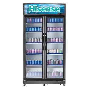 REFRIGERATEUR HISENSE VITRINE 2PORTES BEVERAGE COOLER FL-99WC