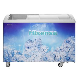CONGELATEUR HISENSE HORIZONTAL 390LITRES VITRINE FL-39DD4HA