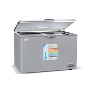 CONGELATEUR SMART TECHNOLOGY HORIZONTAL 350LITRES AVEC VITRE SILVER STCC-320