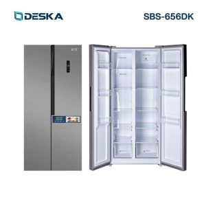 REFRIGERATEUR DESKA SIDE BY SIDE 2PORTES INVERTER SILVER SBS-656DK