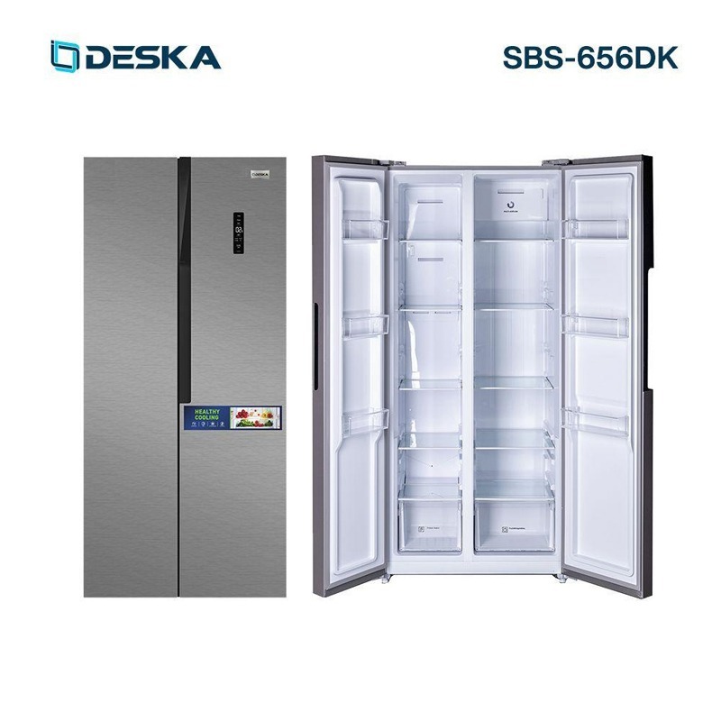 REFRIGERATEUR DESKA SIDE BY SIDE 2PORTES INVERTER SILVER SBS-656DK REFRIGERATEUR DESKA SIDE BY SIDE 2PORTES INVERTER SILVER SBS-656DK
