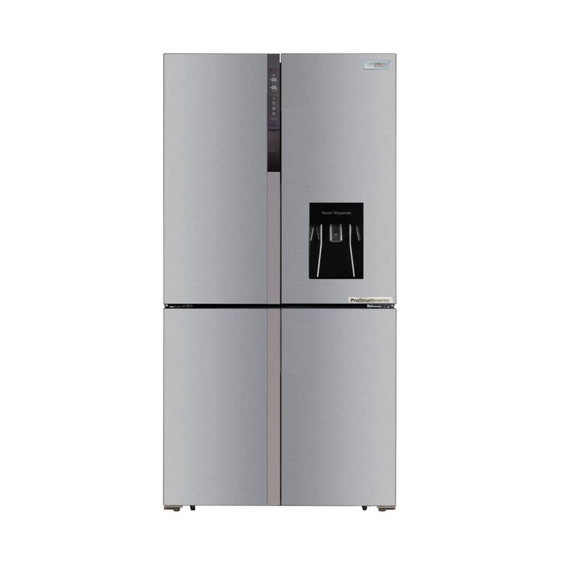 REFRIGERATEUR SMART TECHNOLOGY4PORTES SIDE BY SIDE AVEC FONTAINE560LITRES STR-689WS2 REFRIGERATEUR SMART TECHNOLOGY 4PORTES SIDE BY SIDE AVEC FONTAINE 560LITRES STR-689WS