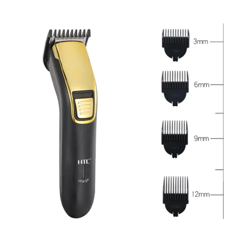 HTC AT-213-3 tondeuse à cheveux électrique, Appareil de coiffure rechargeable pour barbe, corps ETC. HTC AT-213