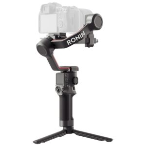 Stabilisateur pour appareil photo - Ecran tactile OLED 1.8" - Charge maximale 3 kg - Bluetooth 5.0/USB-C - Autonomie 12h - Trépied DJI RS 3