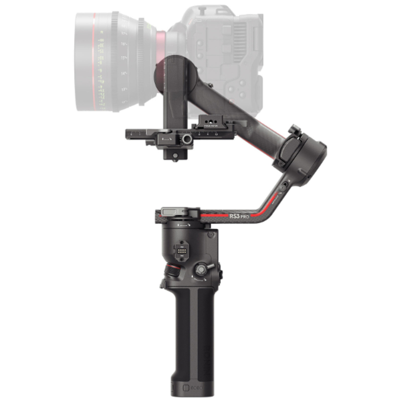DJI RS 3 Pro-3 Stabilisateur professionnel pour appareil photo - Ecran tactile OLED 1.8" - Charge maximale 4.5 kg - Bluetooth 5.0/USB-C - Autonomie 12h - Trépied DJI RS 3 Pro