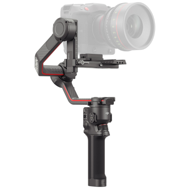 DJI RS 3 Pro-4 Stabilisateur professionnel pour appareil photo - Ecran tactile OLED 1.8" - Charge maximale 4.5 kg - Bluetooth 5.0/USB-C - Autonomie 12h - Trépied DJI RS 3 Pro