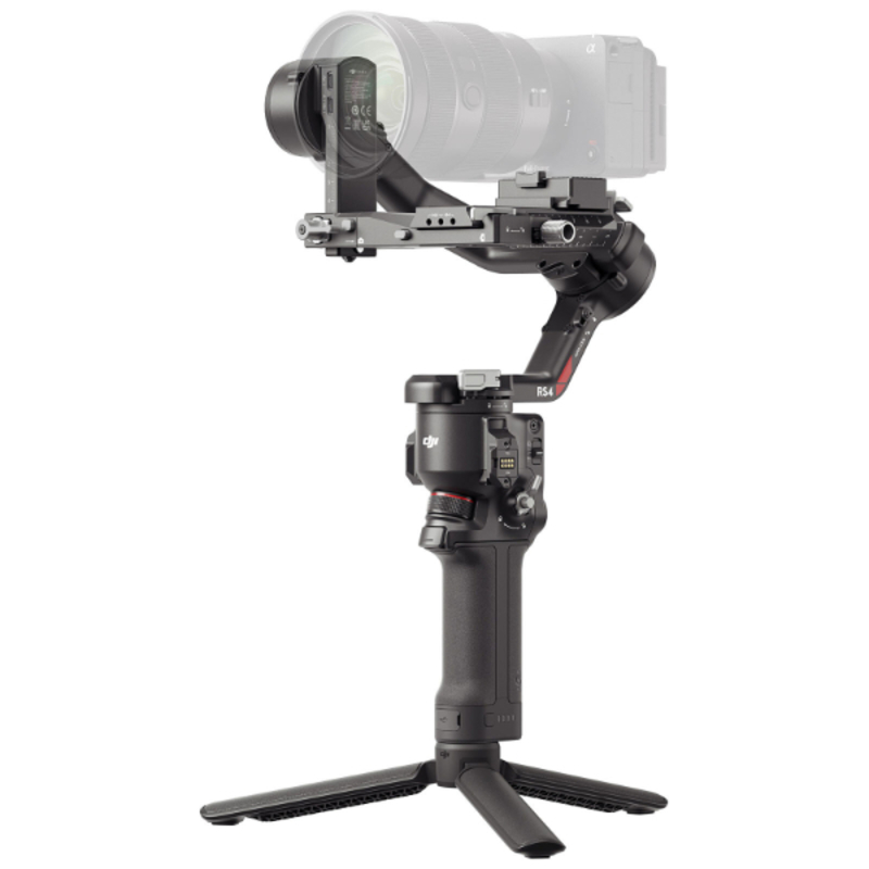 DJI RS4-2 Stabilisateur pour appareil photo - Ecran tactile OLED 1.8" - Charge maximale 3 kg - Bluetooth 5.1/USB-C - Autonomie 12h - Trépied DJI RS 4