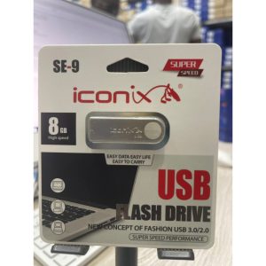CLE USB METAL SUPER SPEED ICONIX SE-9 8GB