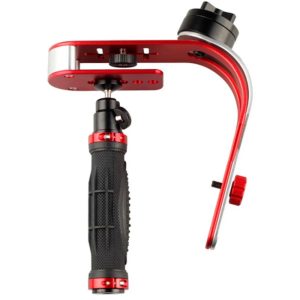 Stabilisateur d’appareil photo numérique portable en aluminium, support de poignée de Léger pour caméra DSLRs, HD DSLRs-KOR et Smartphone